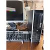 Image 2 : HP Desktop Computer With Monitor, Keyboard, and Mouse