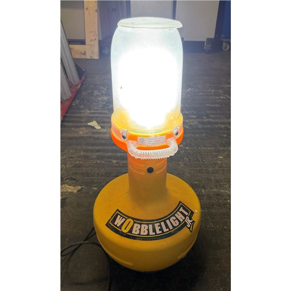 Wobble Light Jr. Industrial Temporary Jobsite Lighting 11" Dia, 27"H