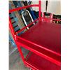 Image 11 : Dayton 1DE94 Heavy Duty 3-Tier Utility Cart 39" x 24" x 55"H