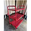 Image 2 : Dayton 1DE94 Heavy Duty 3-Tier Utility Cart 39" x 24" x 55"H