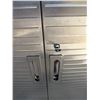 Image 2 : Seville Classics UltraHD Rolling Storage Cabinet w/ Inside Shelving 36" x 19" x 72"H