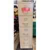 Image 1 : Hirsh 4-Drawer Filing Cabinet 15" x 26" x 52"H