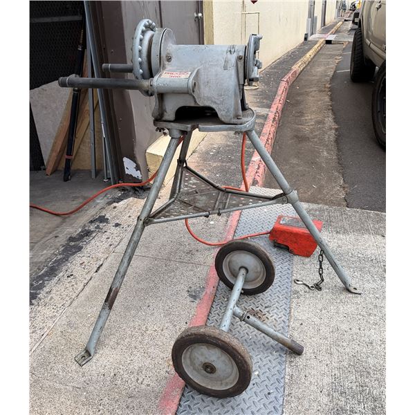 Ridgid 300 Threading Machine  w/ TriStand & Wheels (Works - See Video)