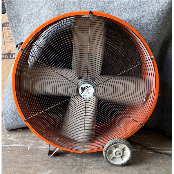 Ventamatic Maxx Air High Velocity Floor Fan 31" Dia, 12"W (Works - See Video)