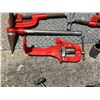 Image 3 : Ridgid Pipe Threading Kit: Pipe Cutters, Reamer, Ratchet, Die Heads, Clamps, etc