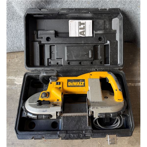 DeWalt D28770 Corded Band Saw in Hard Case (Works - See Video)
