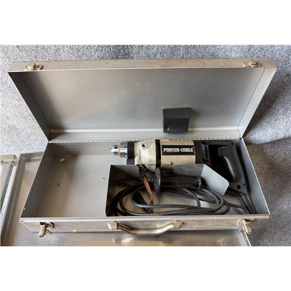 Porter-Cable 614 EHD Hammer Drill  in Hard Case (Works - See Video)