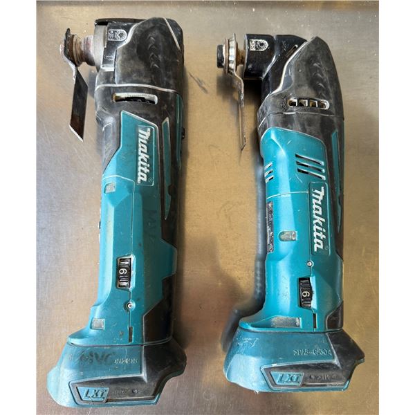 Makita LXMT02 Multi-Tool & XMT03 Oscillating Multi-Tool  (Works - No Batteries)