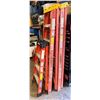 Image 3 : Qty 3 Werner Ladders: 72" & 48"H