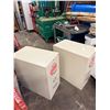 Image 5 : Qty 2 Hirsh 2-Drawer Filing Cabinets 15" x 26" x 28"H