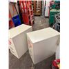 Image 6 : Qty 2 Hirsh 2-Drawer Filing Cabinets 15" x 26" x 28"H