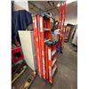 Image 3 : Qty 3 Werner Ladders: 72" & 48"H