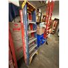 Image 2 : Qty 2 Ladders 72"H