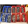 Image 1 : Qty 10 Bins Hardware: Couplings, Connectors, Clamps, Fittings, etc