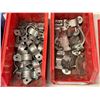 Image 6 : Qty 10 Bins Hardware: Couplings, Connectors, Clamps, Fittings, etc