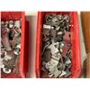 Image 7 : Qty 10 Bins Hardware: Couplings, Connectors, Clamps, Fittings, etc