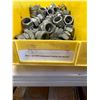 Image 6 : Qty 4 Bins Hardware: Couplings, Connectors, Fittings, etc  (Qty may vary)