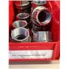 Image 10 : Qty 9 Bins Hardware: Couplings, Connectors, Nipples, Fittings, etc  (Qty may vary)