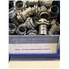 Image 2 : Qty 9 Bins Hardware: Couplings, Connectors, Nipples, Fittings, etc  (Qty may vary)
