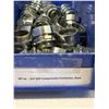Image 4 : Qty 9 Bins Hardware: Couplings, Connectors, Nipples, Fittings, etc  (Qty may vary)