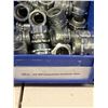 Image 5 : Qty 9 Bins Hardware: Couplings, Connectors, Nipples, Fittings, etc  (Qty may vary)