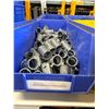 Image 2 : Qty 6 Bins Hardware: Couplings, Connectors, Straps, etc  (Qty may vary)