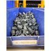 Image 5 : Qty 6 Bins Hardware: Couplings, Connectors, Straps, etc  (Qty may vary)