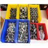 Image 1 : Qty 7 Bins Hardware: Couplings, Connectors, Adapters, etc  (Qty may vary)