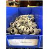 Image 6 : Qty 7 Bins Hardware: Couplings, Connectors, Adapters, etc  (Qty may vary)