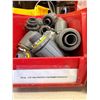 Image 7 : Qty 7 Bins Hardware: Couplings, Connectors, Adapters, etc  (Qty may vary)
