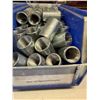 Image 10 : Qty 9 Bins Hardware: Couplings, Connectors, etc  (Qty may vary)