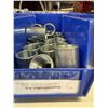 Image 7 : Qty 9 Bins Hardware: Couplings, Connectors, etc  (Qty may vary)