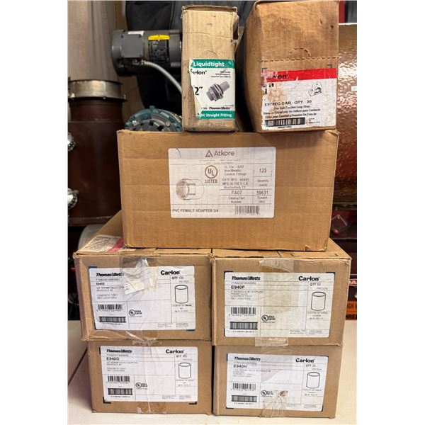 Multiple Boxes Conduit Strap, Fittings, Adapters, Couplings, etc