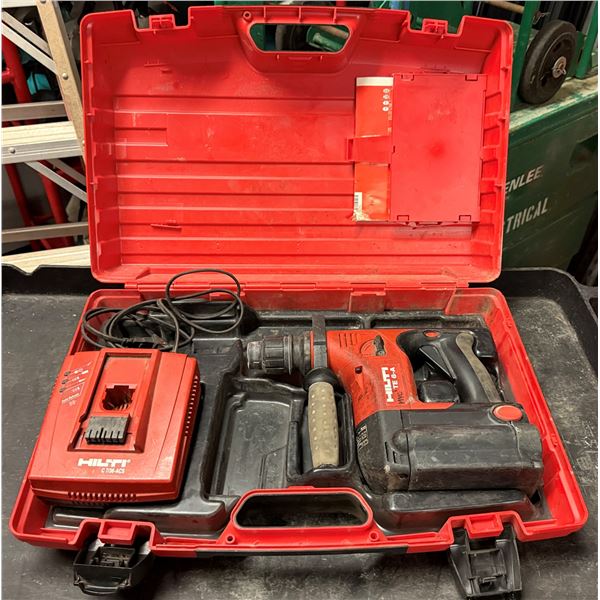Hilti TE 6-A Rotary Hammer  w/ Charger in Hard Case (works)