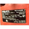 Image 8 : Hilti TE 4-A18 Rotary Hammer  w/ Charger in Hard Case (works)