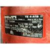 Image 8 : Hilti TE 4-A18 Rotary Hammer  w/ Charger in Hard Case (works)