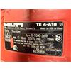 Image 8 : Hilti TE 4-A18 Rotary Hammer  w/ Charger in Hard Case (works)