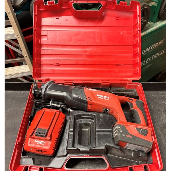 Hilti WSR 18-A Reciprocating Saw w/ Charger in Hard Case (works)
