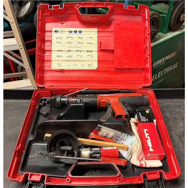 Hilti DX351 Powder-Actuated Tool  in Hard Case (works)