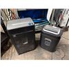 Image 2 : Qty 2 Paper Shredders: Fellowes 80-16C & Royal 1620 Max (works)