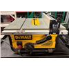 Image 1 : DeWalt DWE7480 Jobsite Table Saw (works)