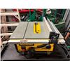 Image 2 : DeWalt DWE7480 Jobsite Table Saw (works)