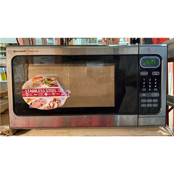 Sharp R-408LS Carousel Microwave Oven