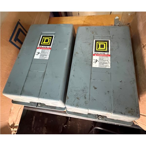 Qty 2 Square D Lighting Contactors