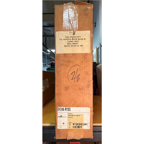 Eaton Cooper B-Line Type 3R Screw Cover Junction Box