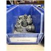 Image 7 : Multiple Bins Compression & Squeeze Connectors, Couplings, etc Misc Sizes (Qty may vary)