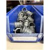 Image 9 : Multiple Bins Compression & Squeeze Connectors, Couplings, etc Misc Sizes (Qty may vary)