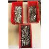 Image 1 : Qty 3 Bins One Hole Rigid Pipe Straps, etc Misc Sizes (Qty may vary)