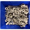 Image 1 : Bin Multiple Pipe Clamps, 2-Hole Straps, Fittings, etc Misc Sizes