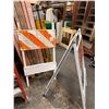 Image 2 : Qty 2 TrafFix-Devices Construction Sawhorse Barricade Boards